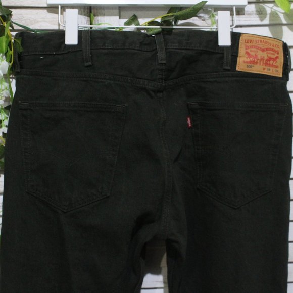 Levi's 502 Men's Taper Jeans (48) - Picture 4 of 8